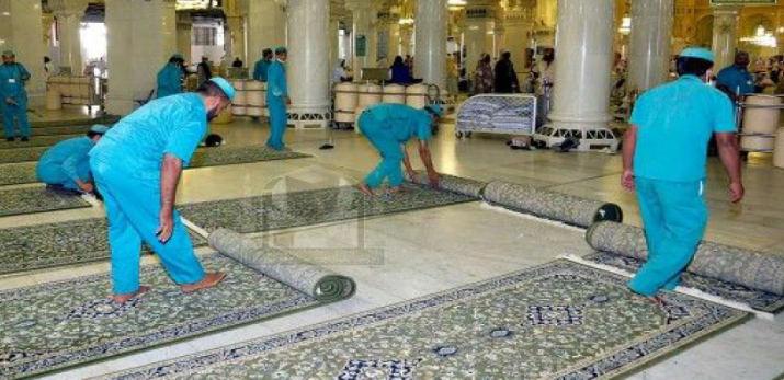 Alasan Arab Saudi Pasang Chip Di Karpet Masjid Nabawi
