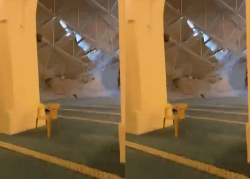 Arab Saudi Masih Dilanda Hujan Cuaca Buruk, Masjid Universitas King Fadh Roboh
