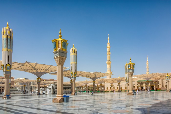 Kode Warna di Setiap Akses Pintu Keluar Masjid Nabawi, Bantu Navigasi Jemaah