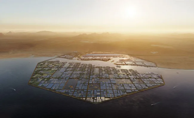 Work gains pace at Neom’s $8.4bn green hydrogen plant